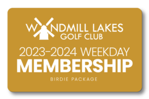 WLGC 2023-24 Weekday Membership Card